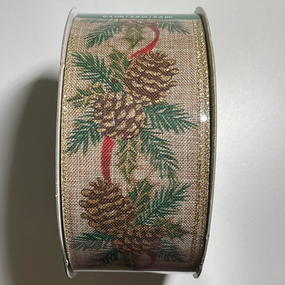 COPY - Kirkland Signature Wire-Edged Pinecone Wreath